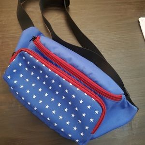 Large patriotic fanny pack